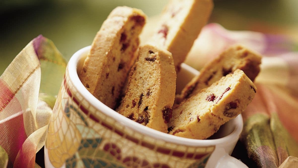 Cranberry-Orange Biscotti