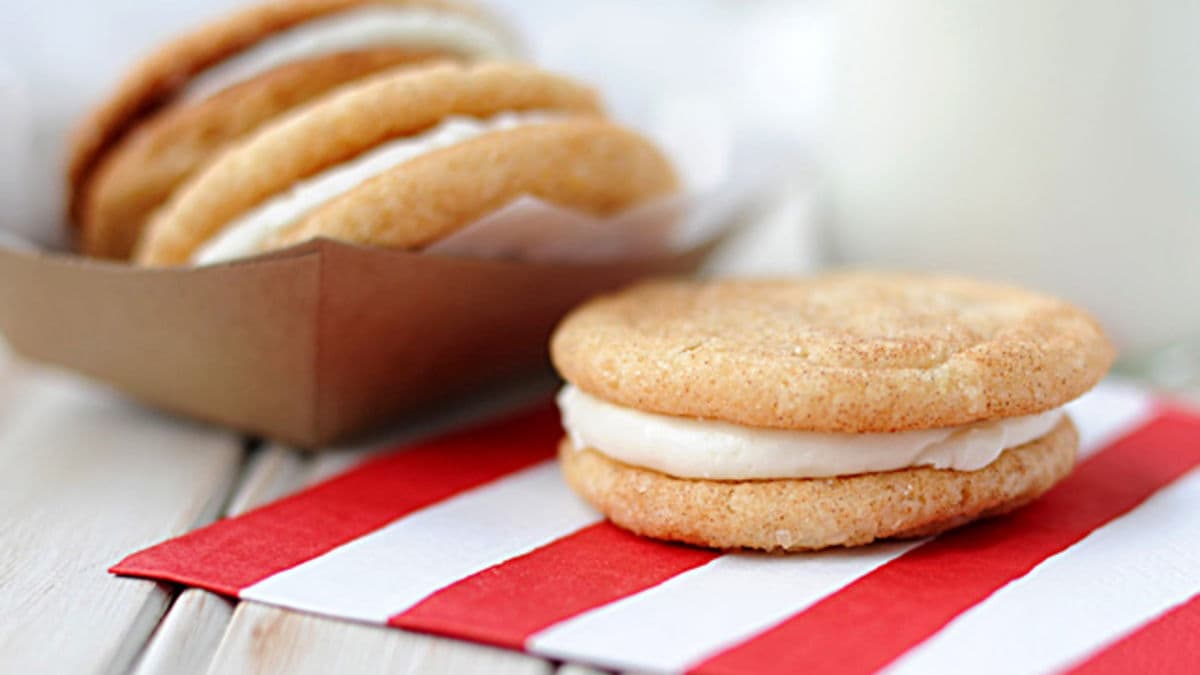 Snickerdoodle Sandwich Cookies