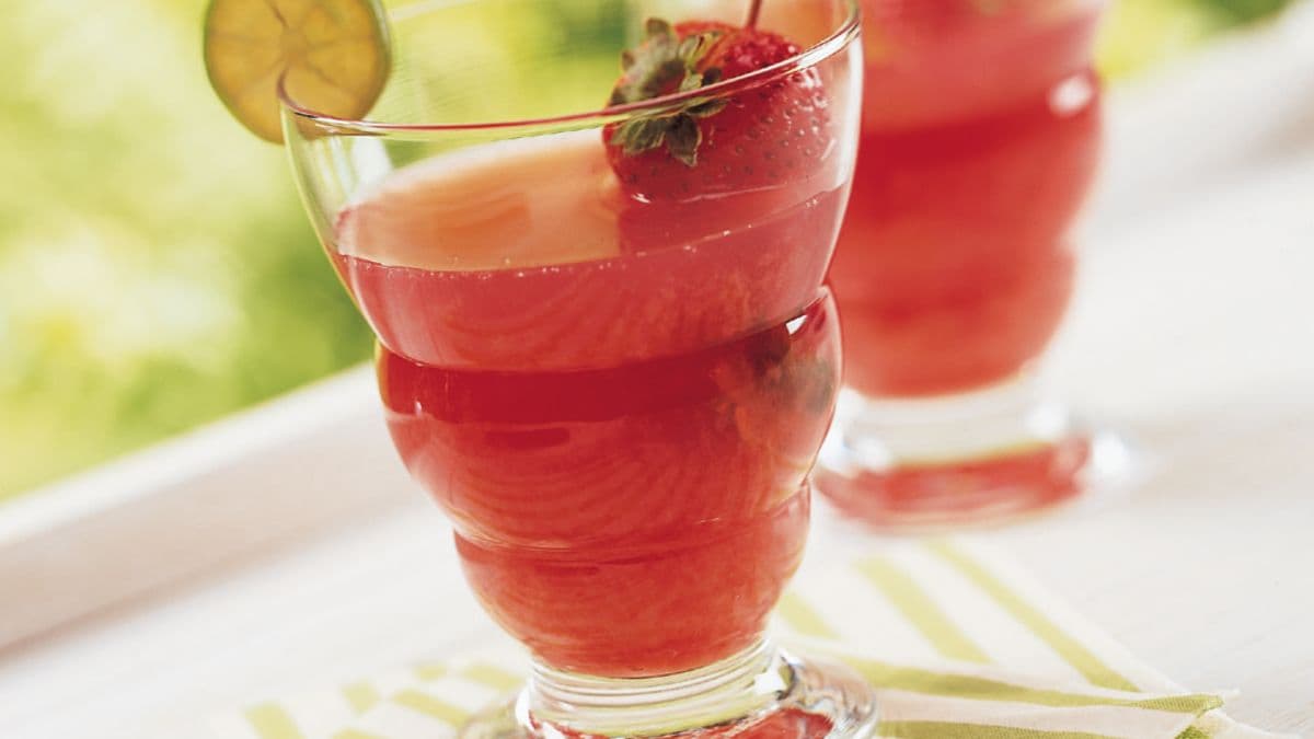 Cranberry-Strawberry Margarita Punch